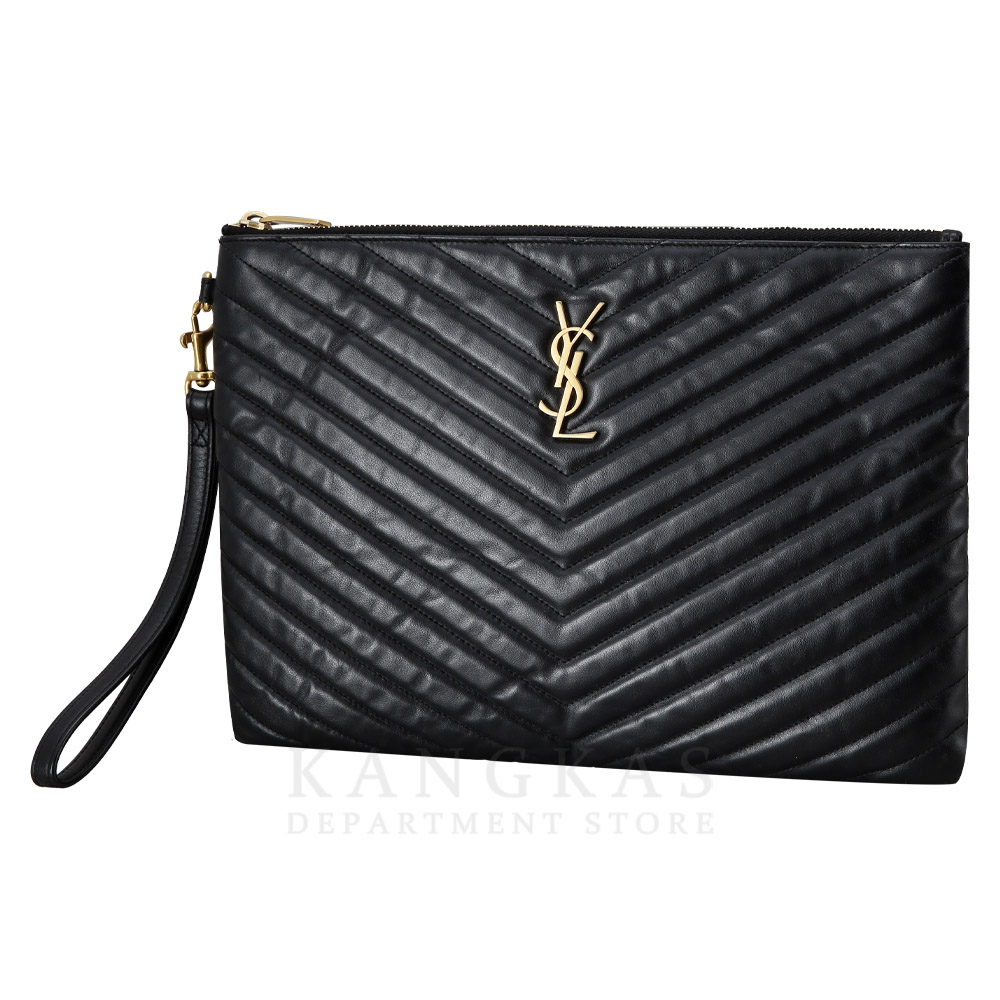 Yves Saint Laurent(USED)생로랑 모노그램 쉐브론 클러치